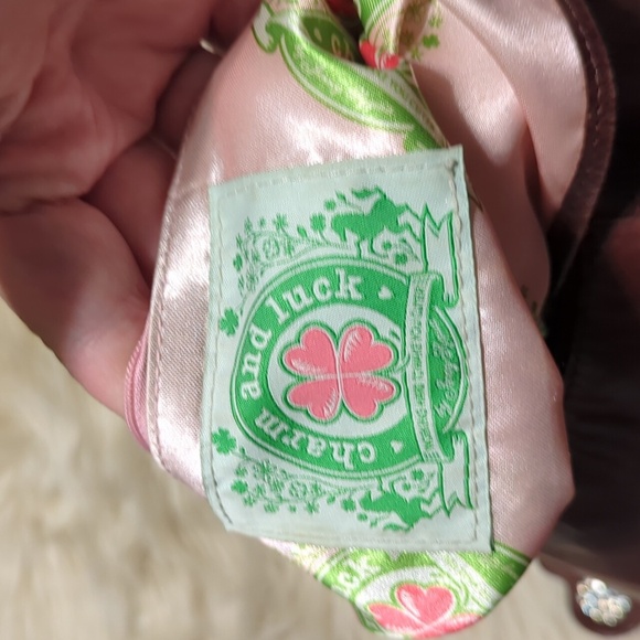 Charm and Luck brown leather shoulder bag - Picture 9 of 15